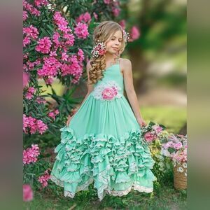 NWT Dollcake Thousand Words Frill Dress Size 6